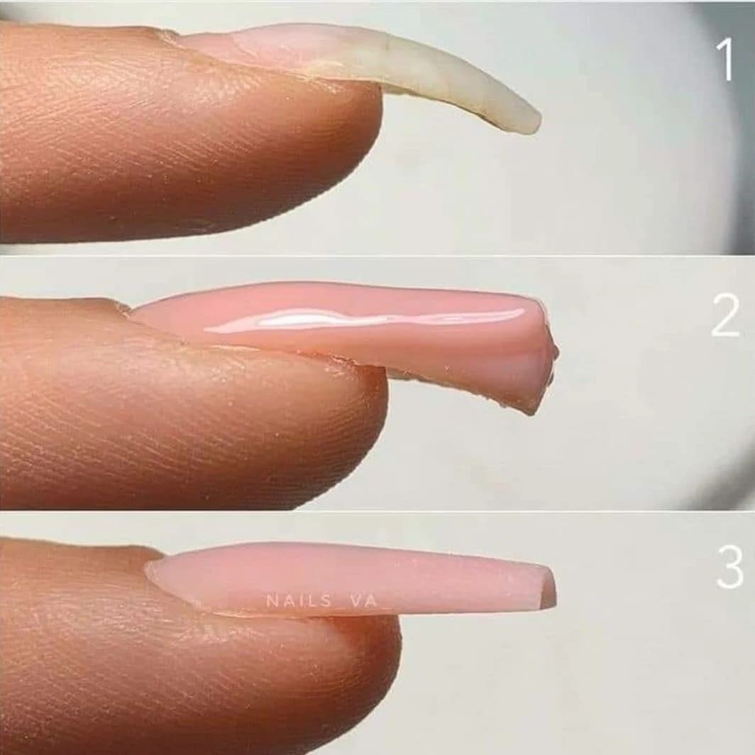 Re-structuring a nail